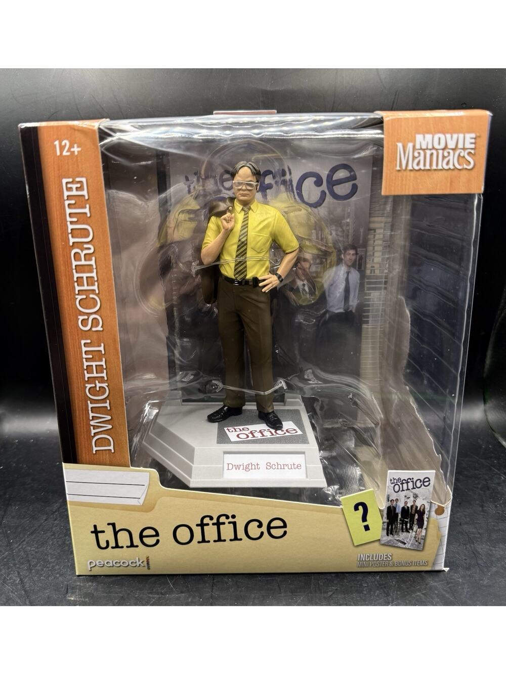 McFarlane Movie Maniacs The Office "Kevin Malone" Chili Figure 7" w/ Digital NEW